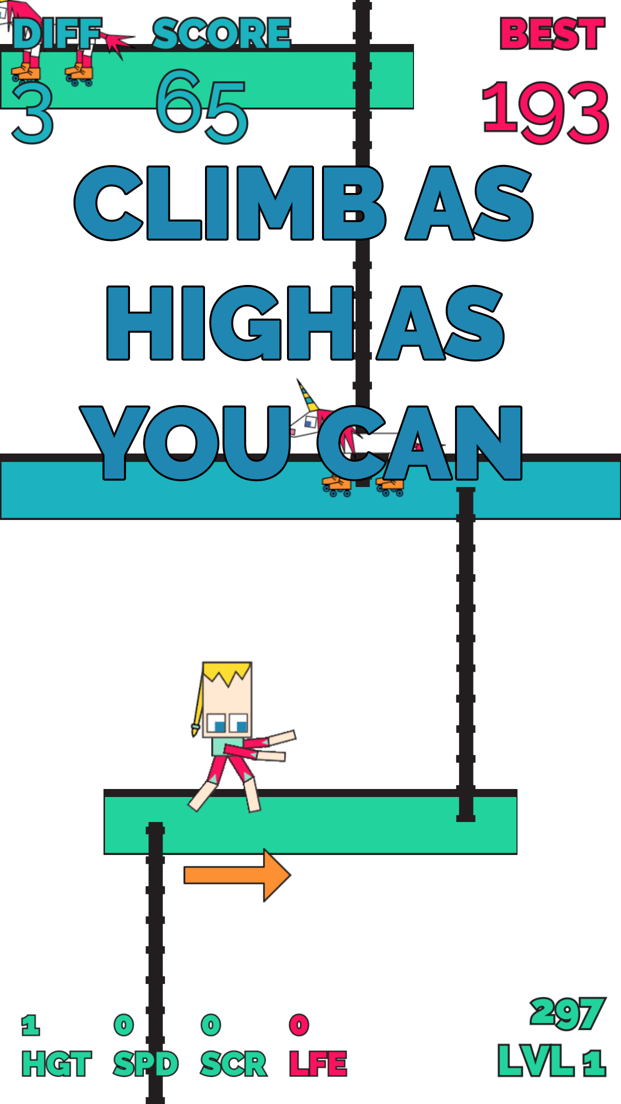 Climb as High as You Can